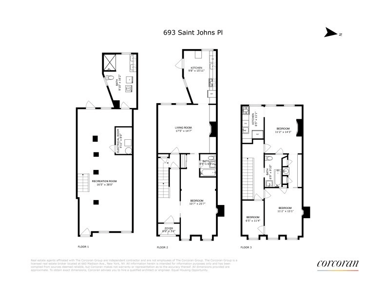 floor plan showing two apartments
