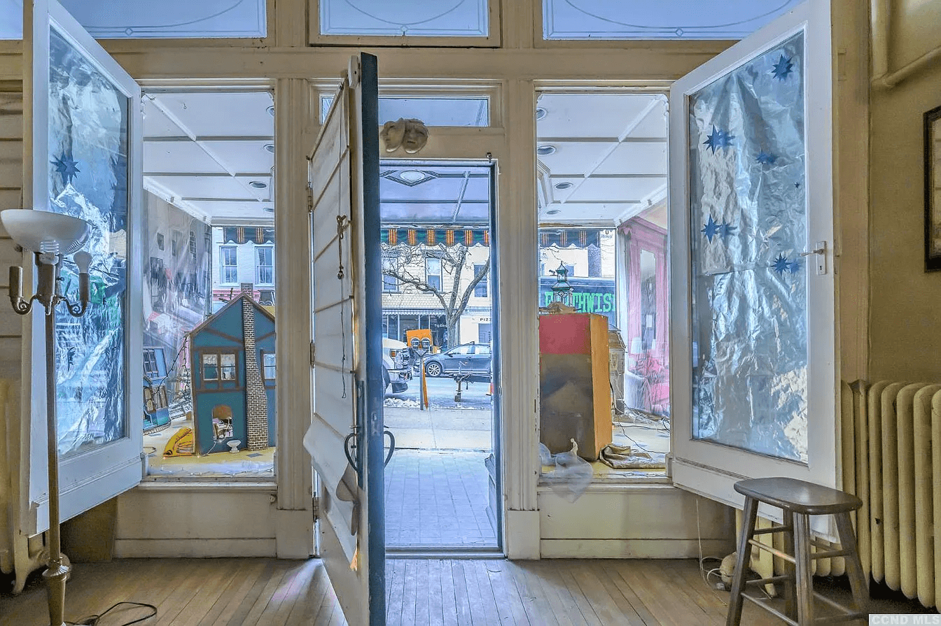 inside of storefront