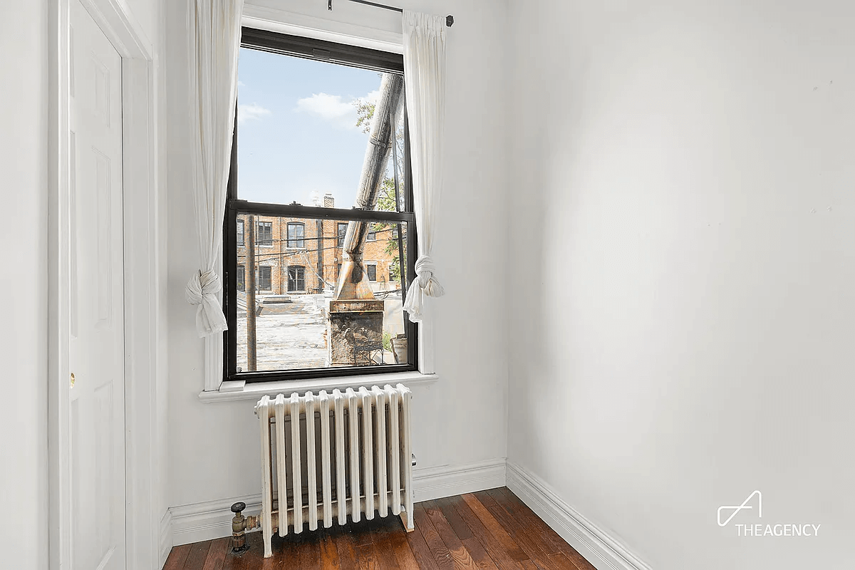 office nook with a window