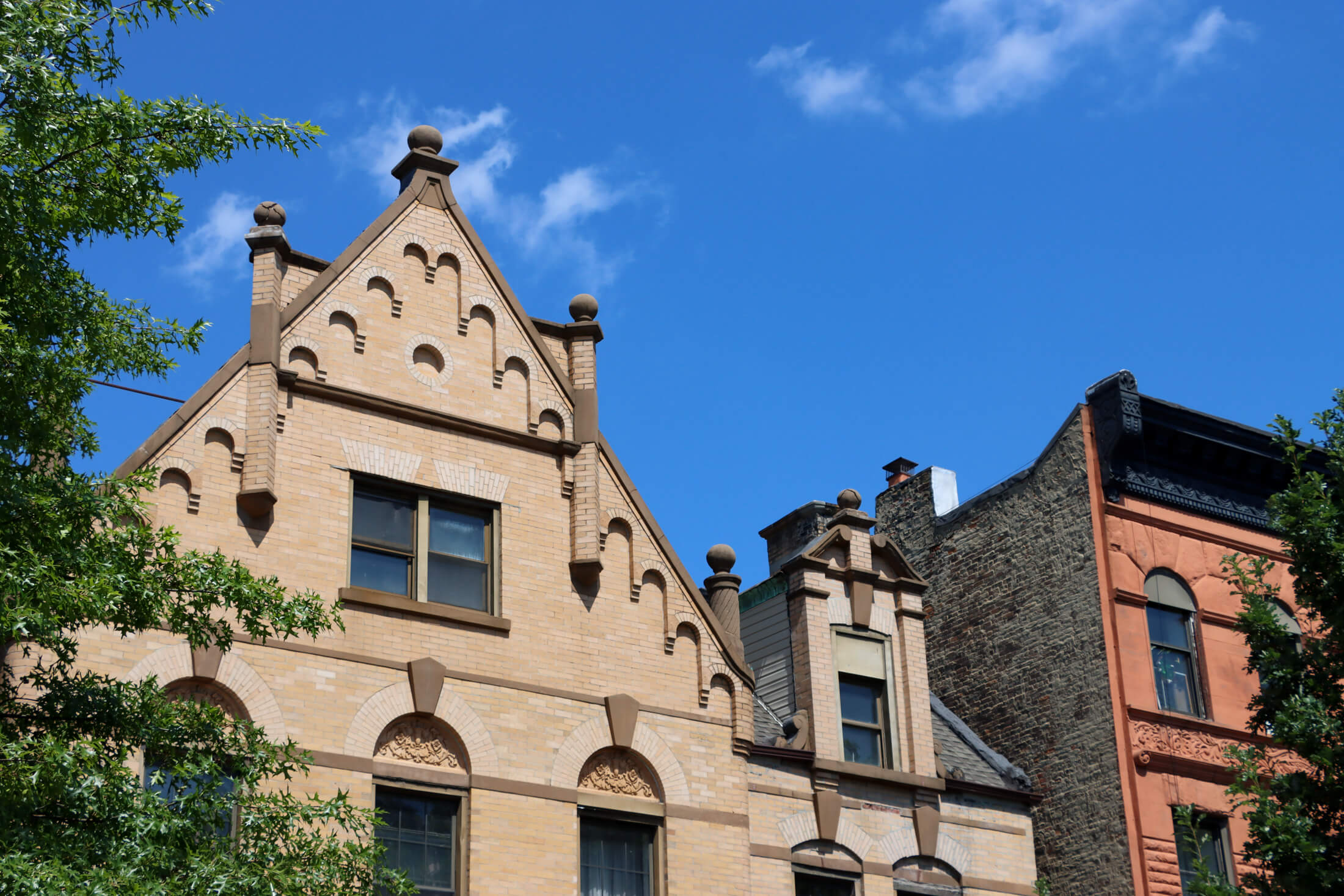 brooklyn - rooftops in Bed Stuy