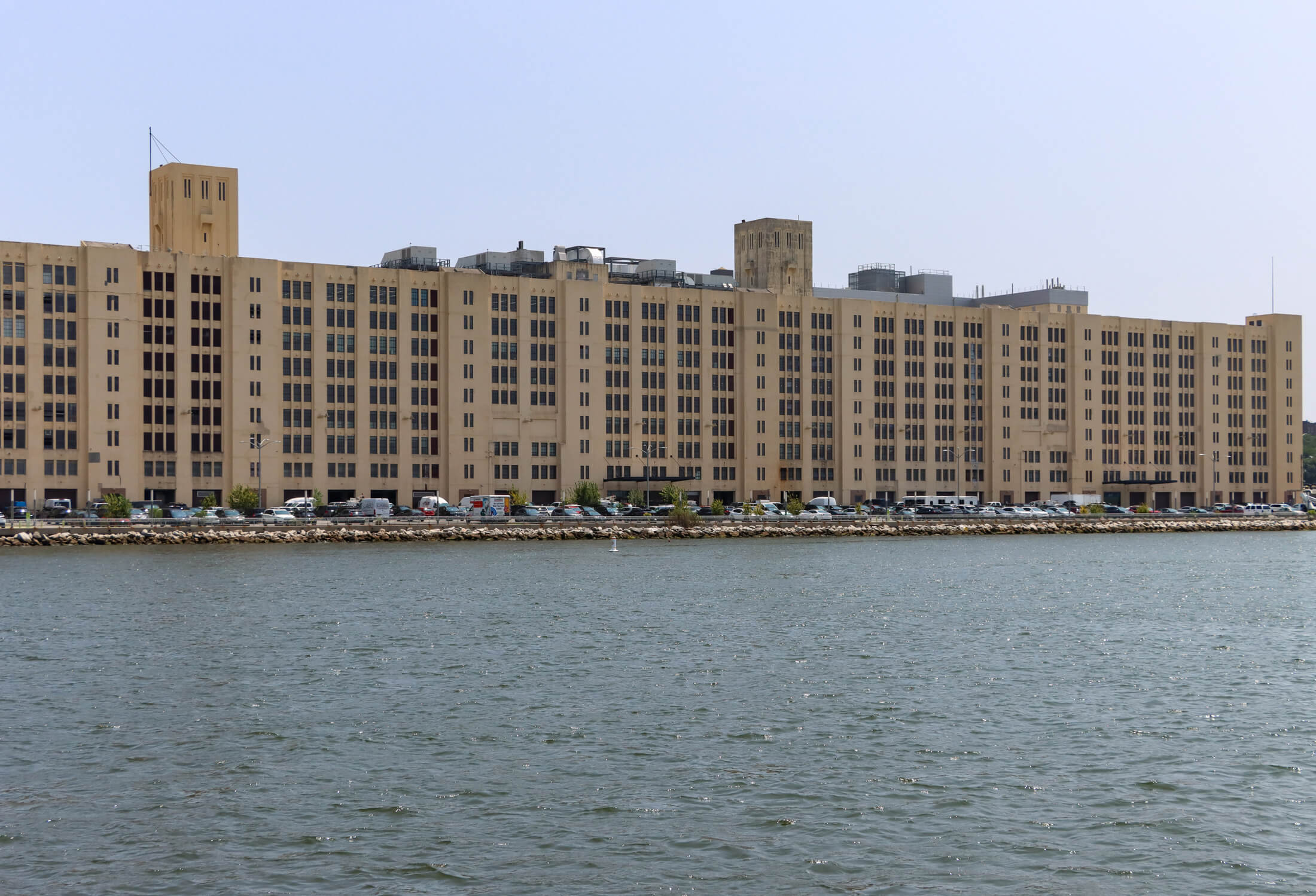 watefront view of the Brooklyn Army Terminal