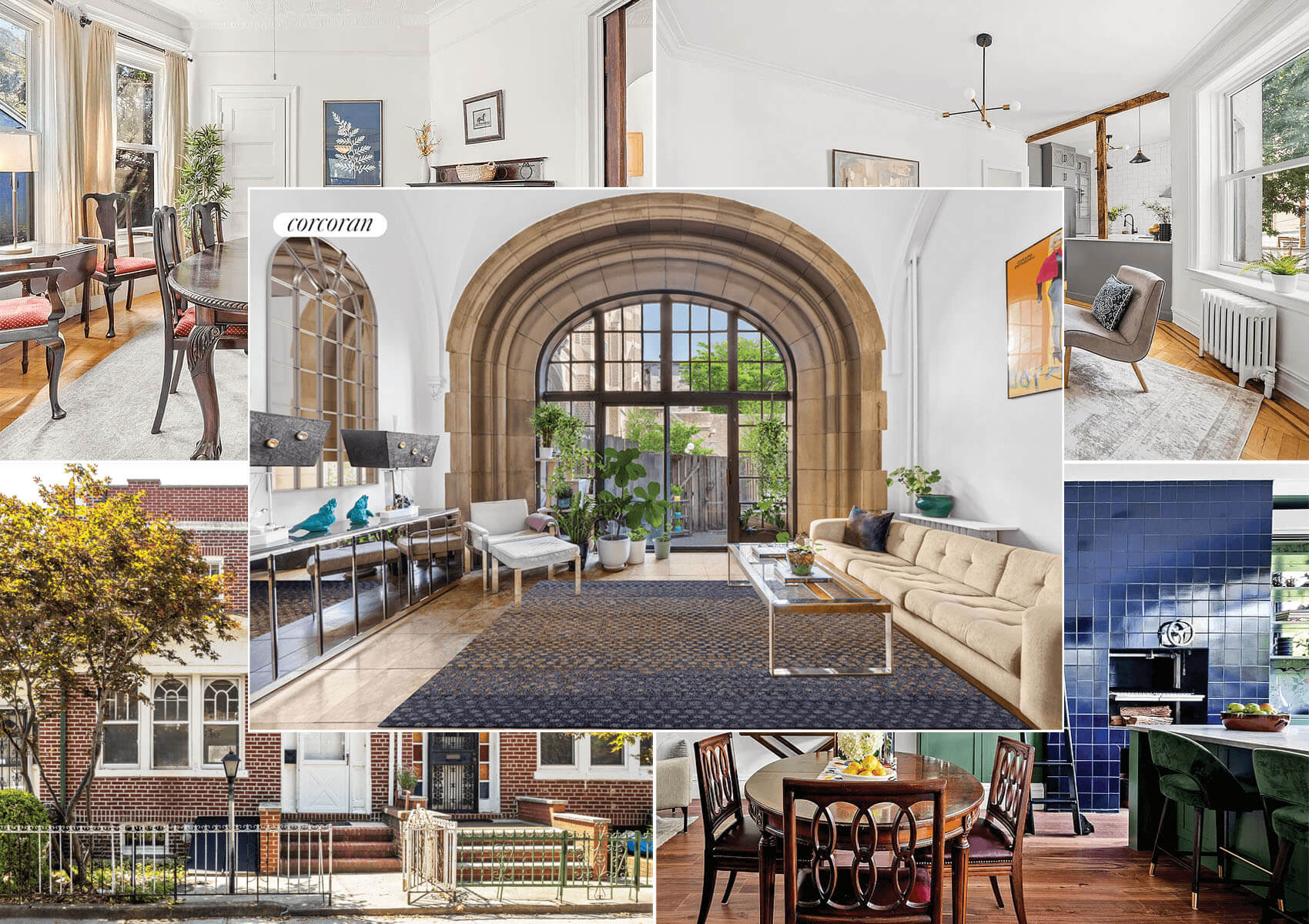 brooklyn listings - collage of brooklyn homes for sale