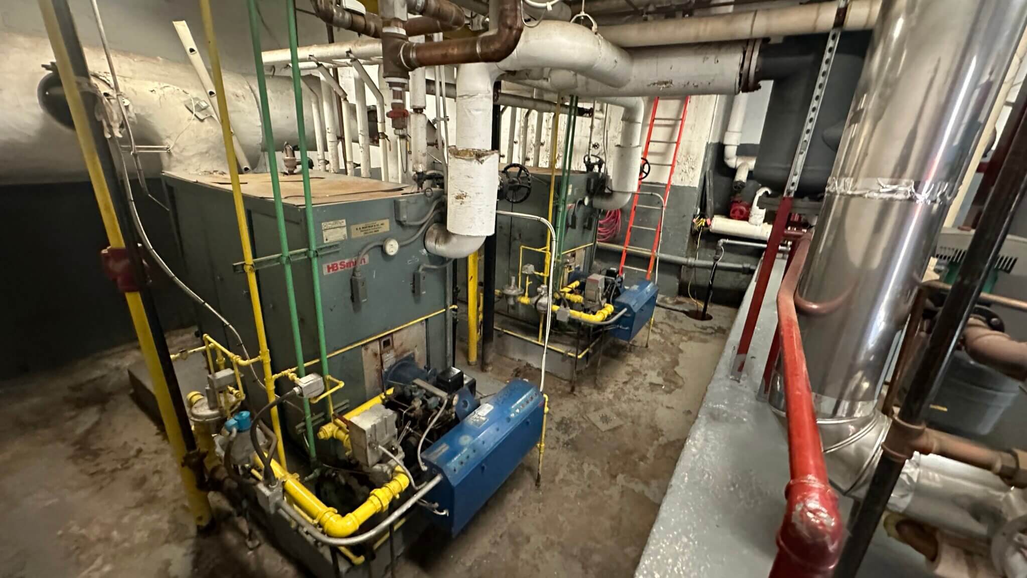a boiler room