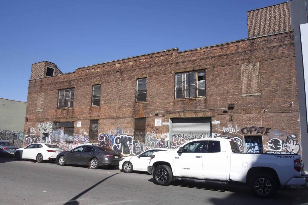 Brick building