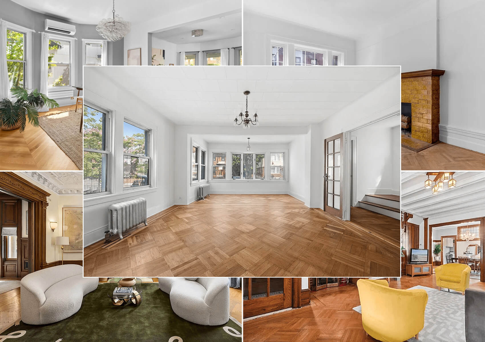 brooklyn listings - collage of brooklyn homes for sale