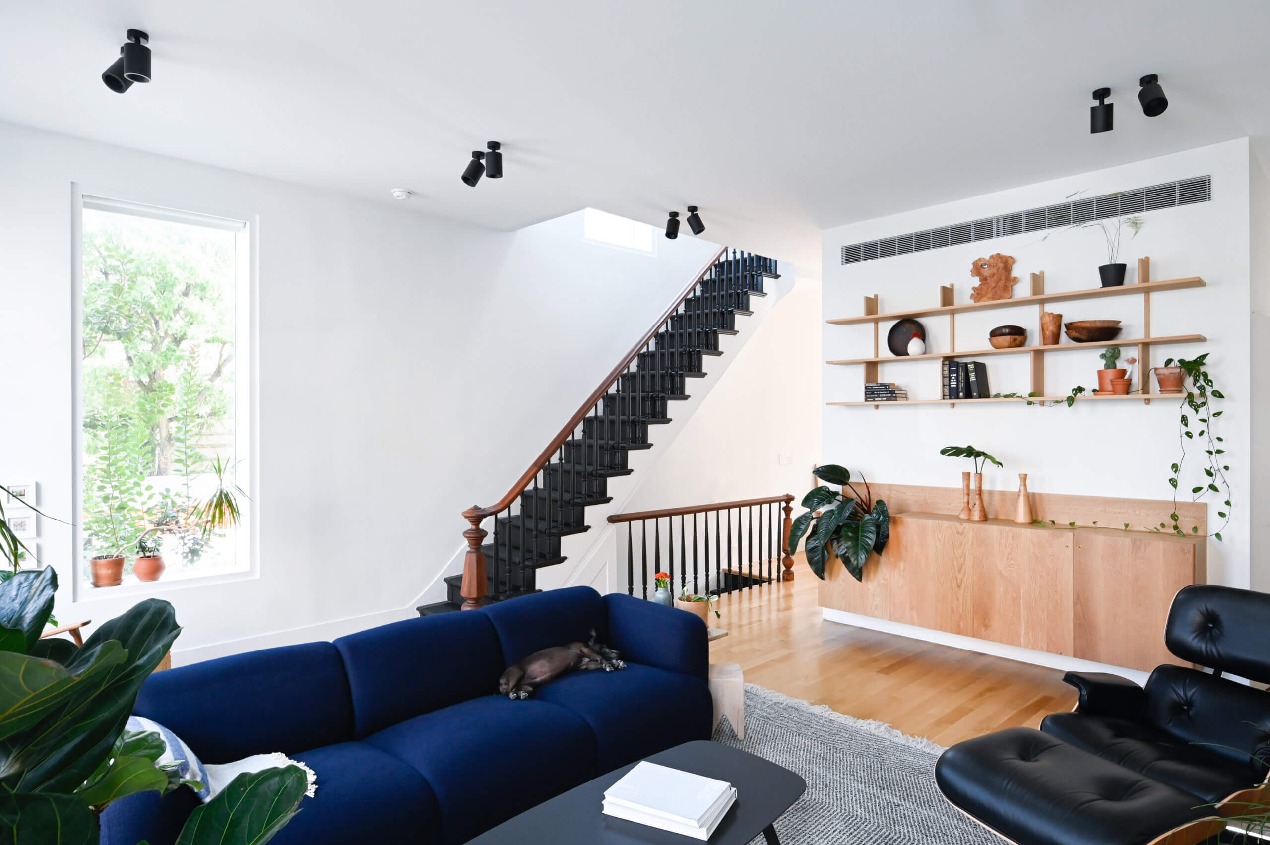 LIVING ROOM W STAIRCASE