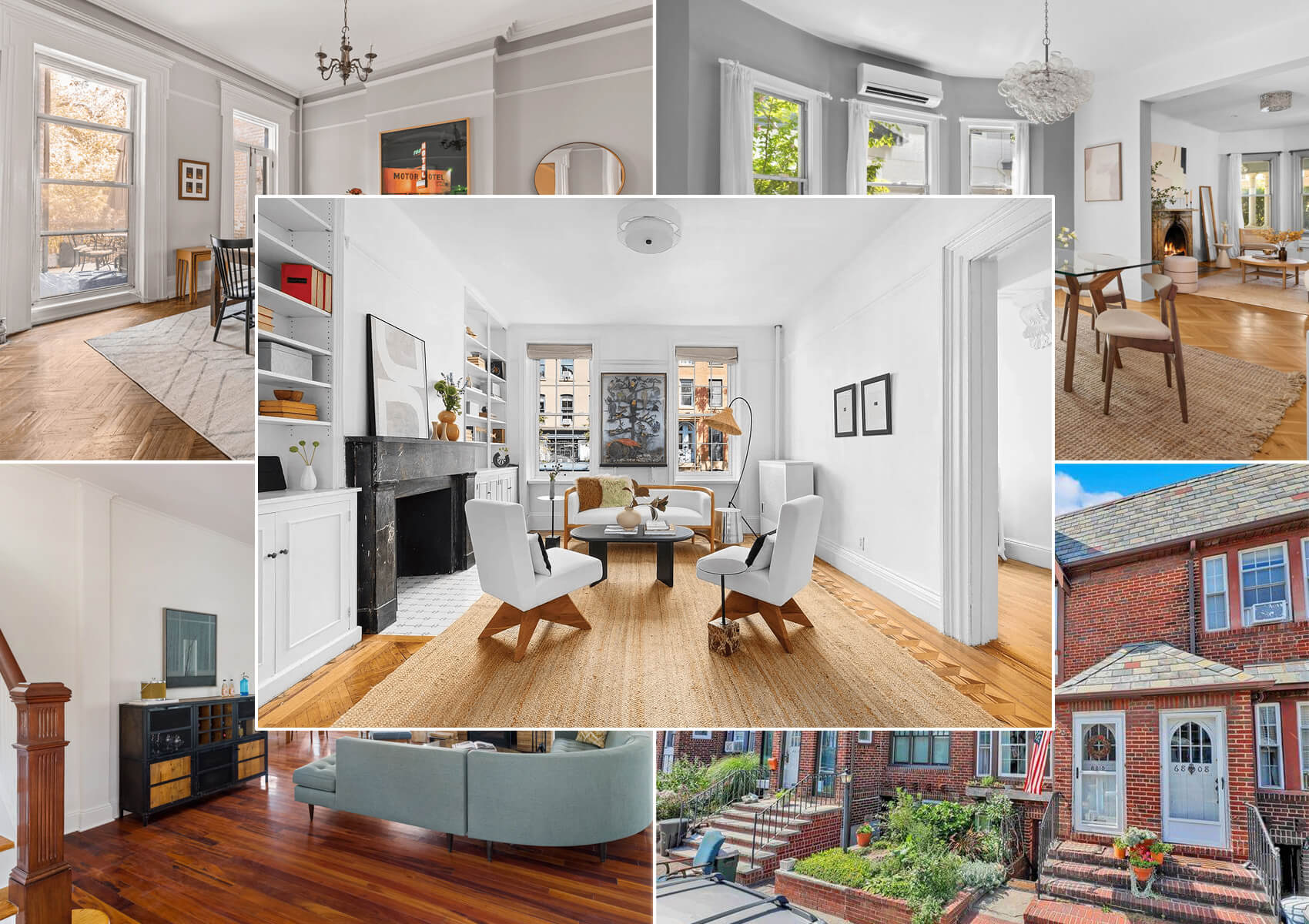 brooklyn listings - collage of brooklyn homes for sale