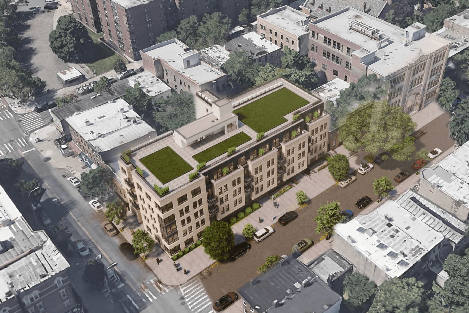 rendering of 188 bainbridge street 340 malcolm x boulevard