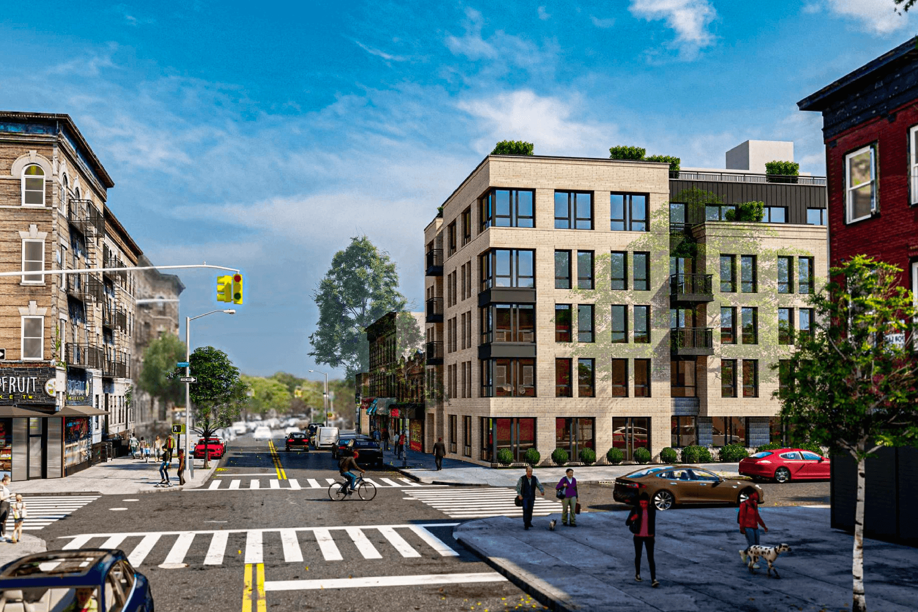 rendering of 188 bainbridge street 340 malcolm x boulevard