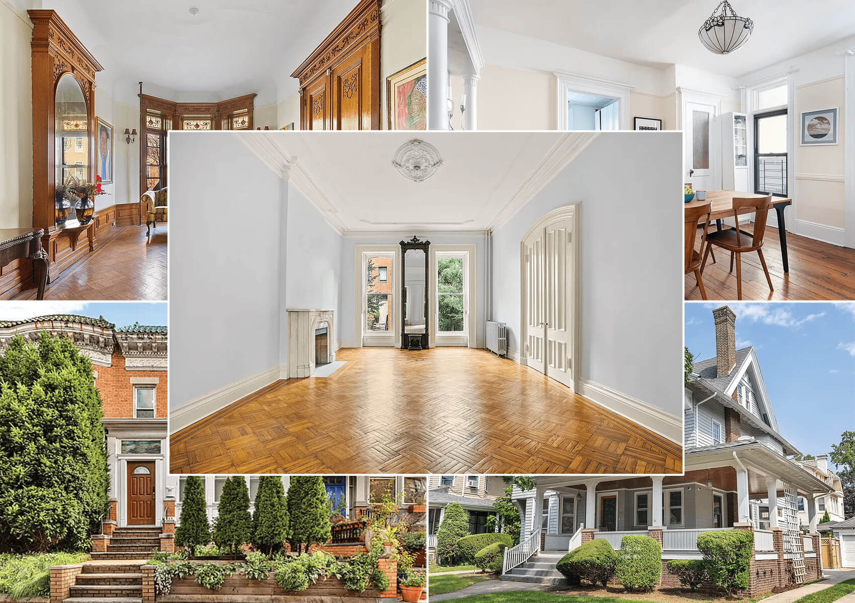 brooklyn listings - collage of brooklyn homes for sale