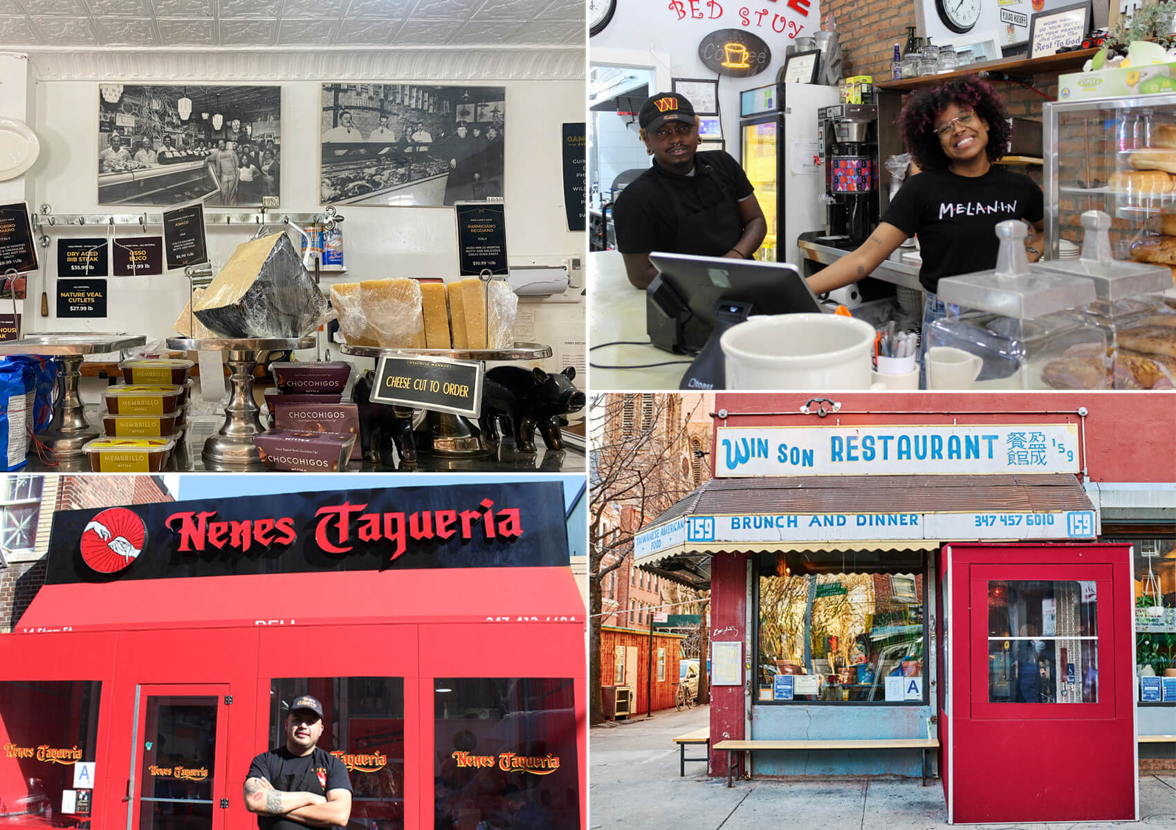 brooklyn small businesses - collage of brooklyn businesses