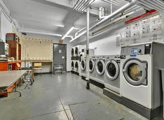 launry room with four washers