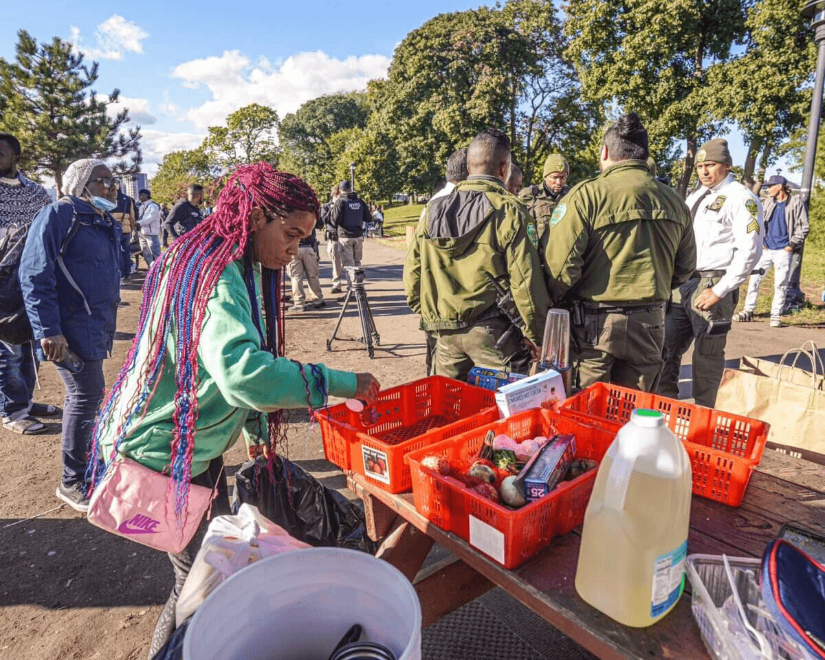 a market