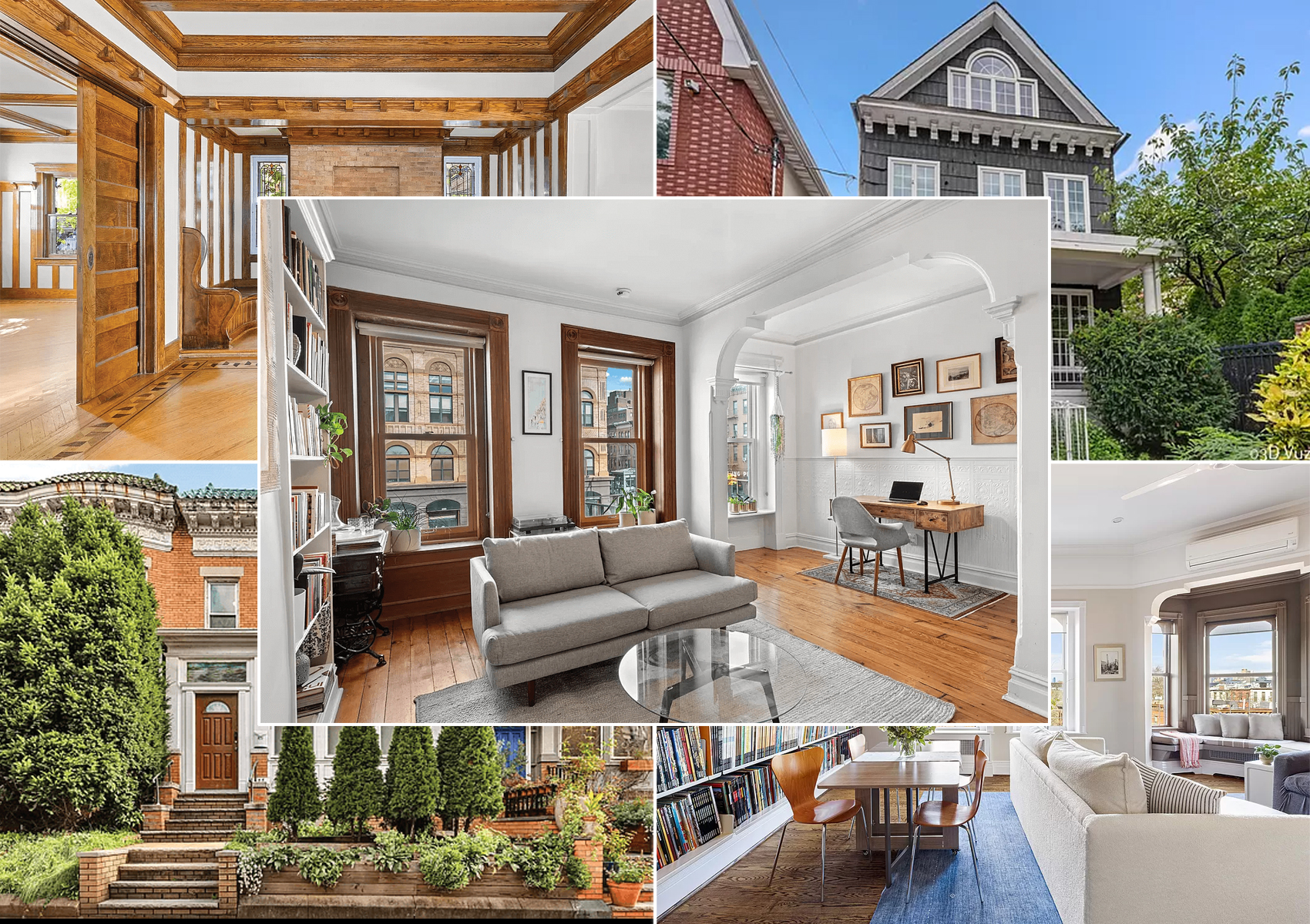 brooklyn listings - collage of brooklyn homes for sale