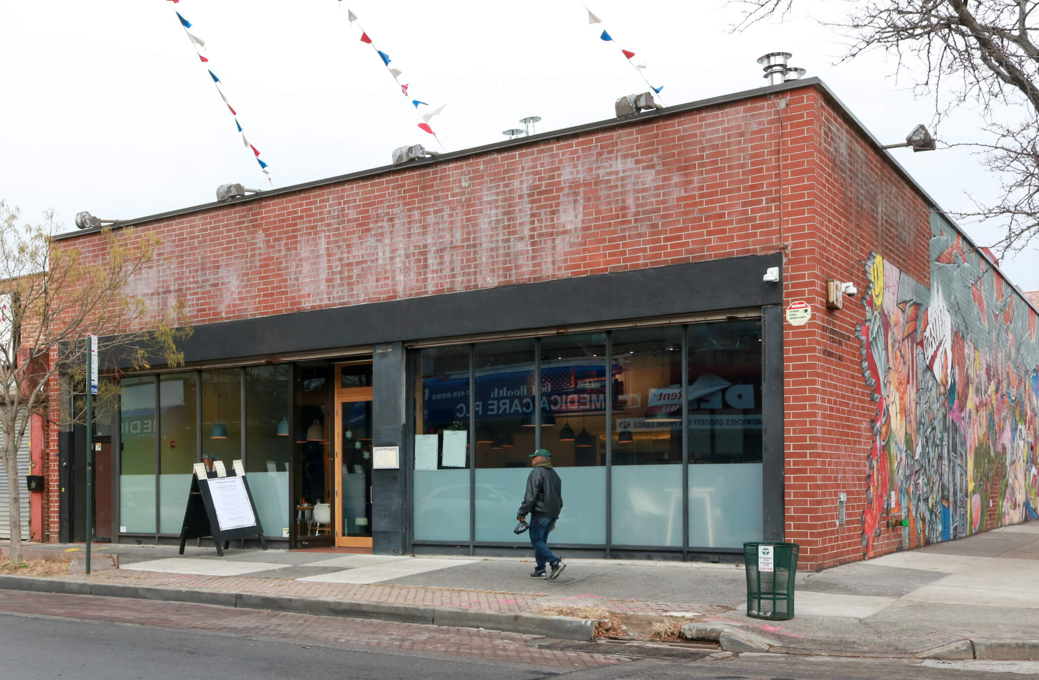 brownsville community culinary center brick single story building