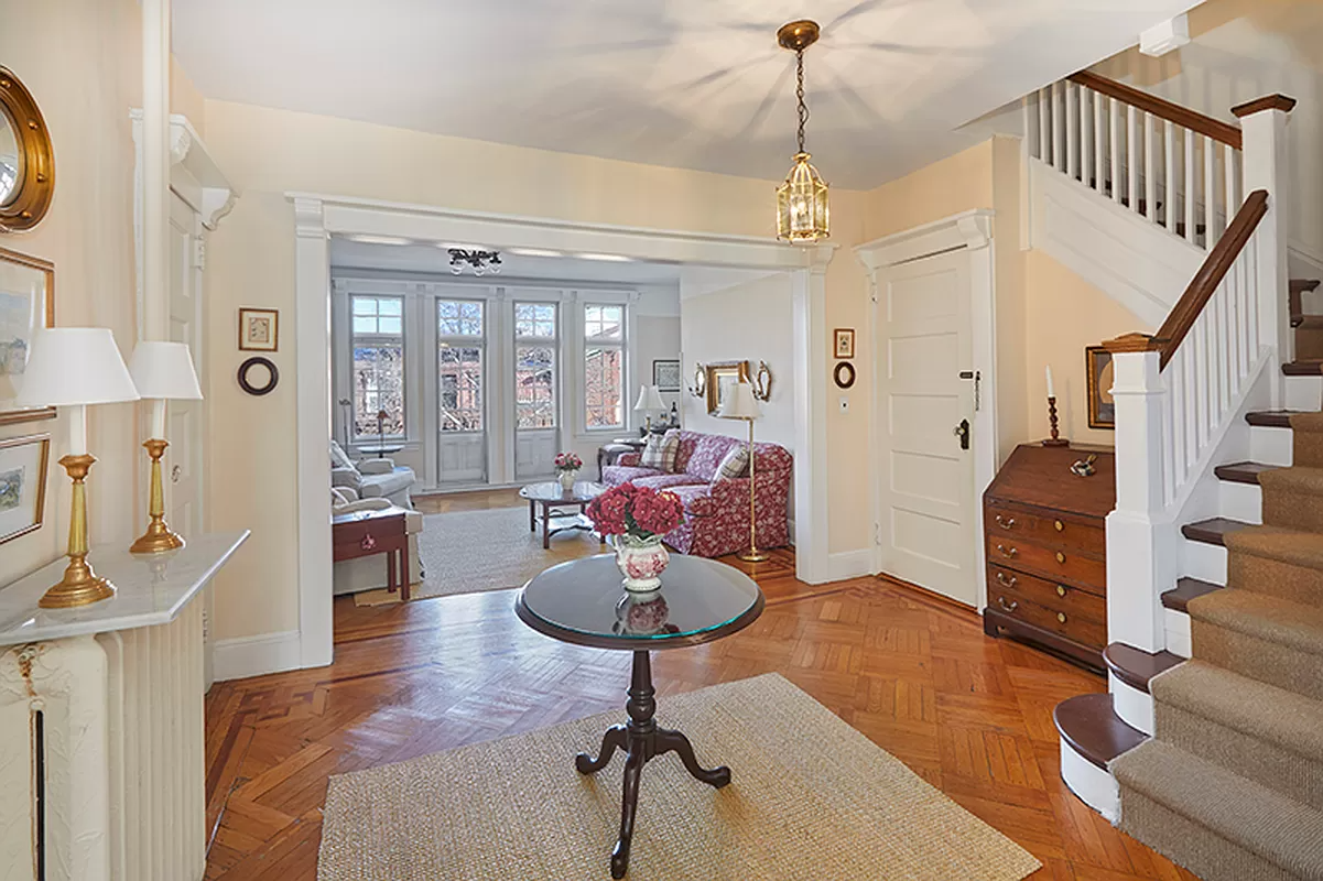 entry with view into the living room