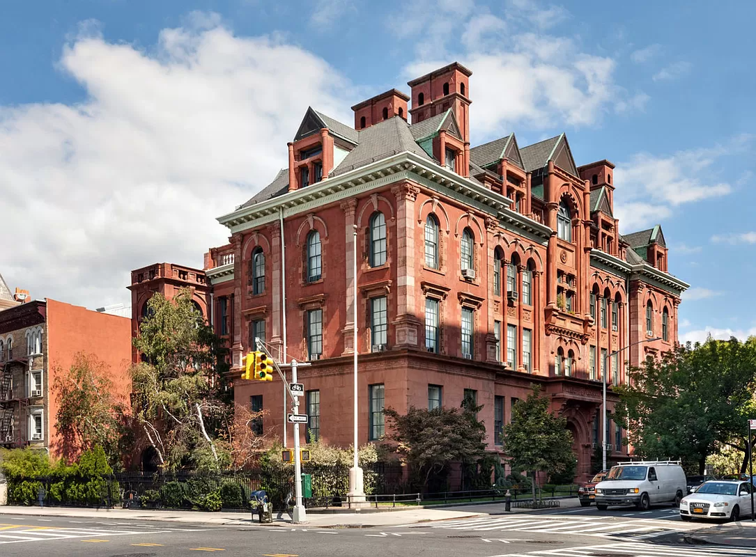 exterior of former public school