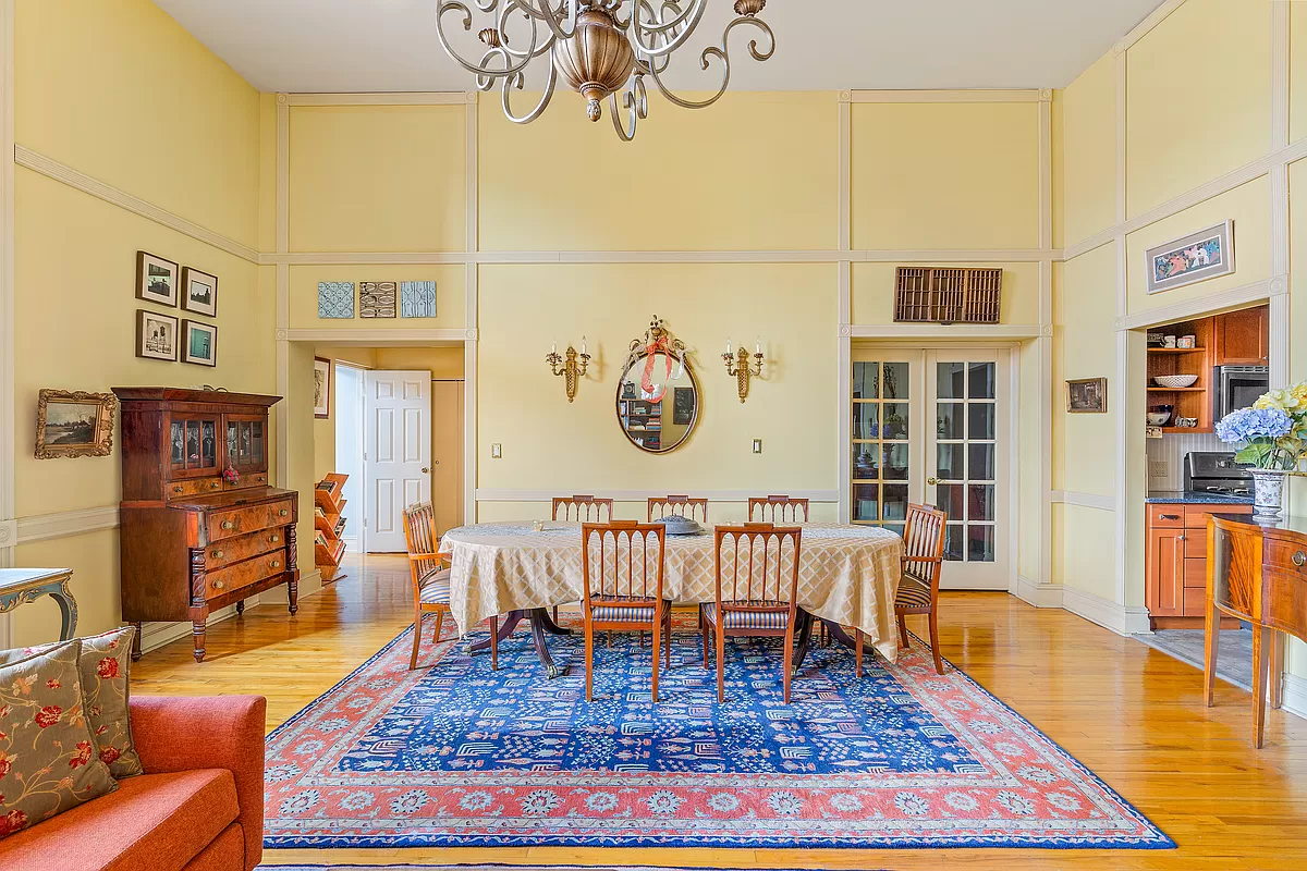 prospect heights - dining room with wood floor