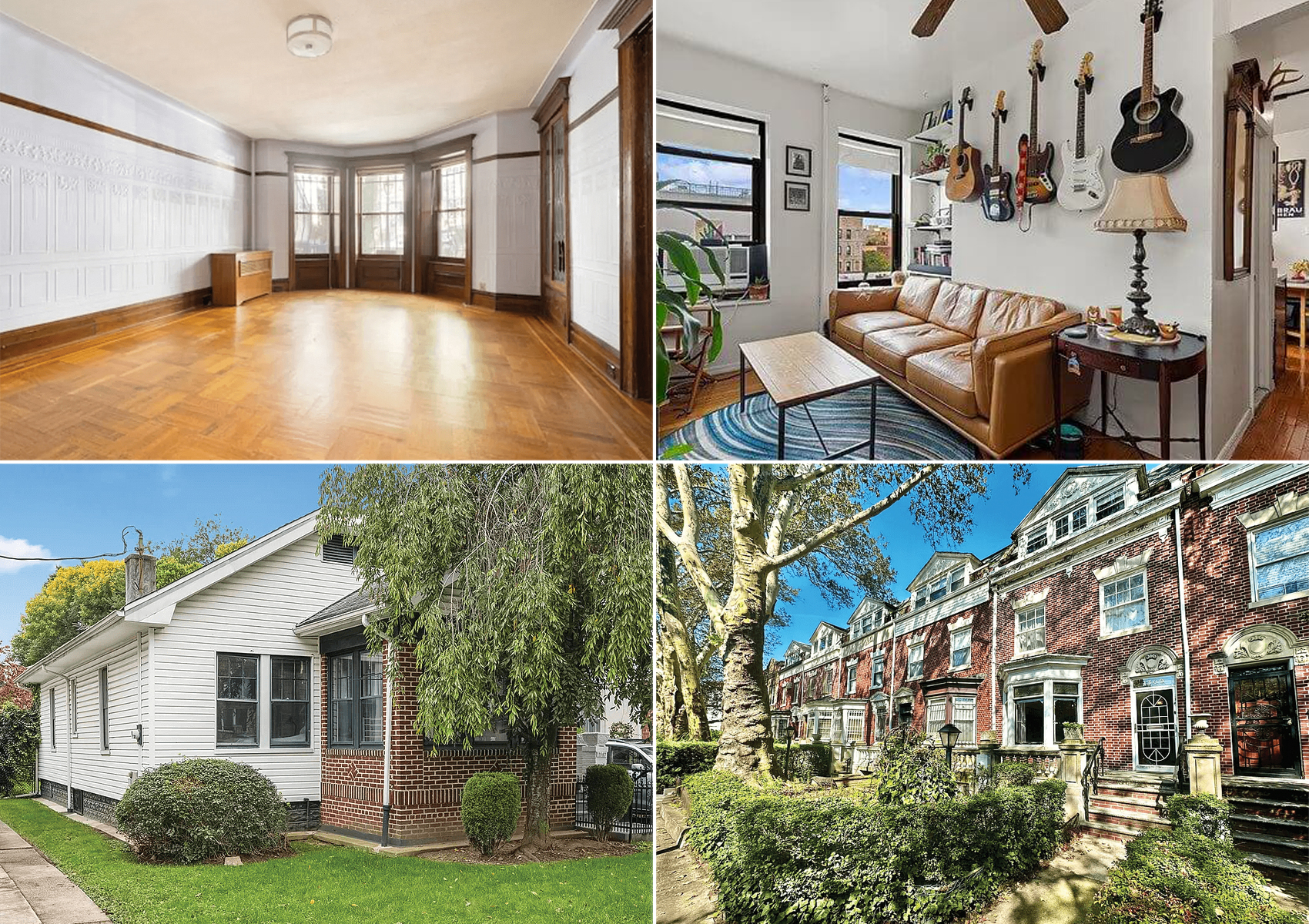 brooklyn listings - collage of brooklyn homes for sale