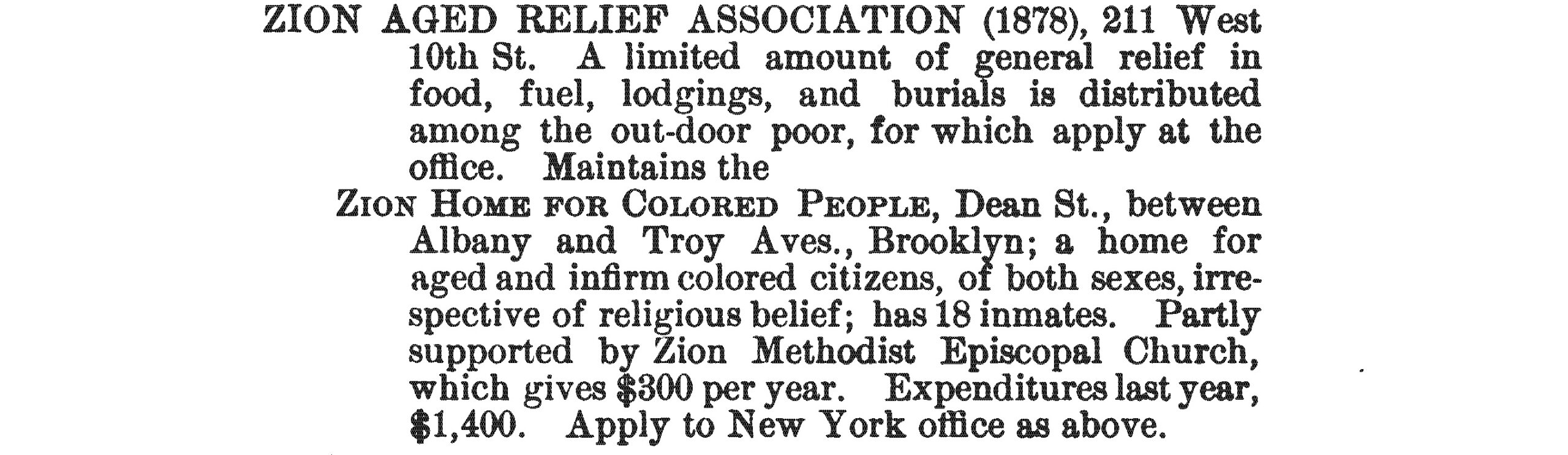 description of the charity