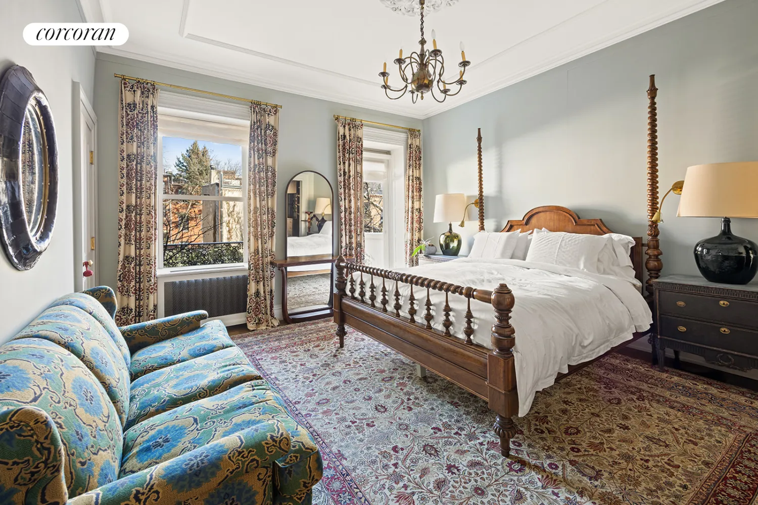 bedroom with door to a terrace