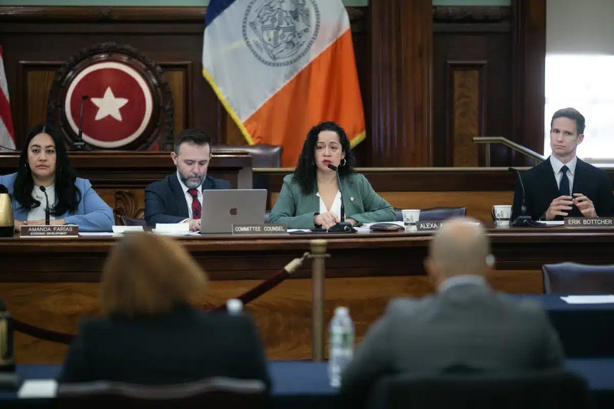 council members at a table with microphones