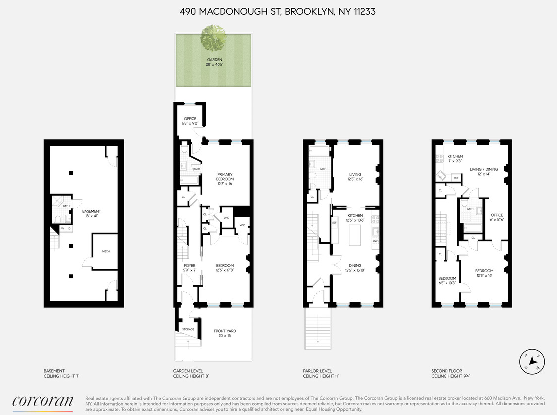 floor plan showing duplex with an apt above