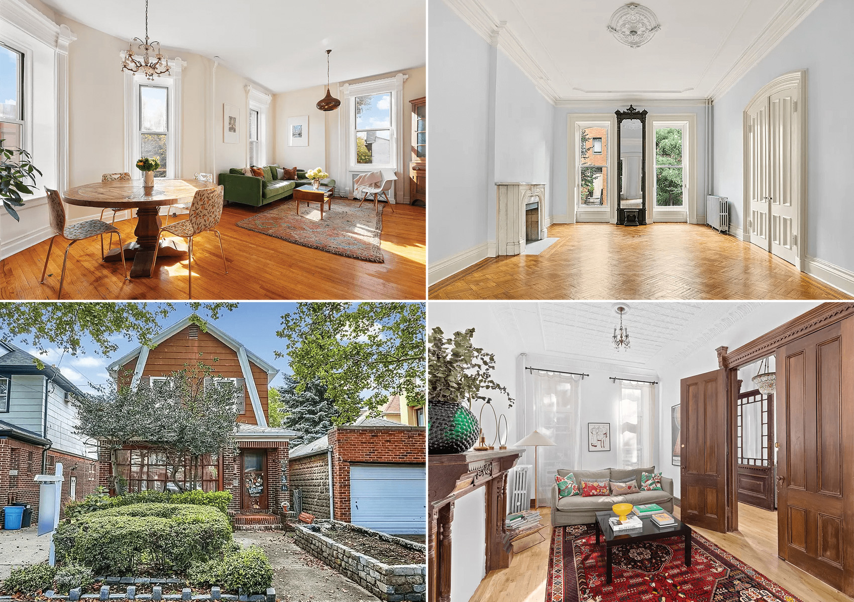 brooklyn - collage of brooklyn homes for sale