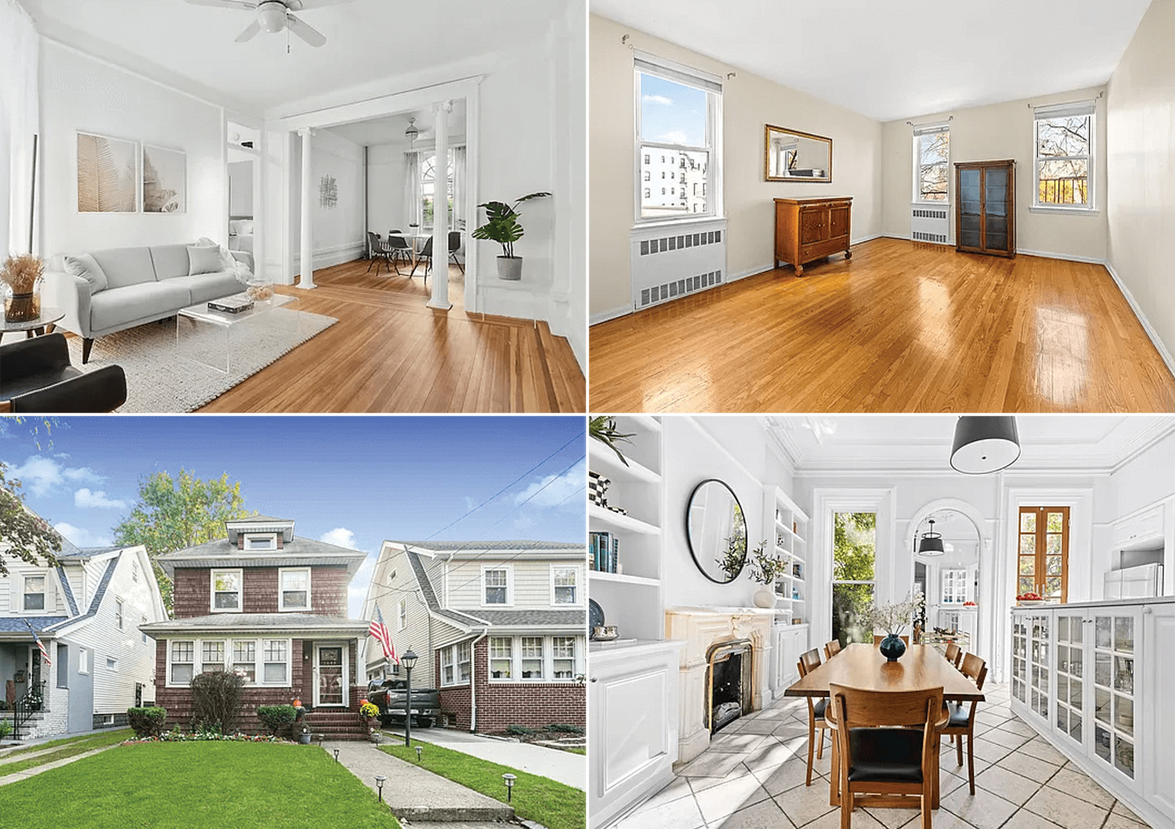brooklyn listings- collage of brooklyn homes for sale