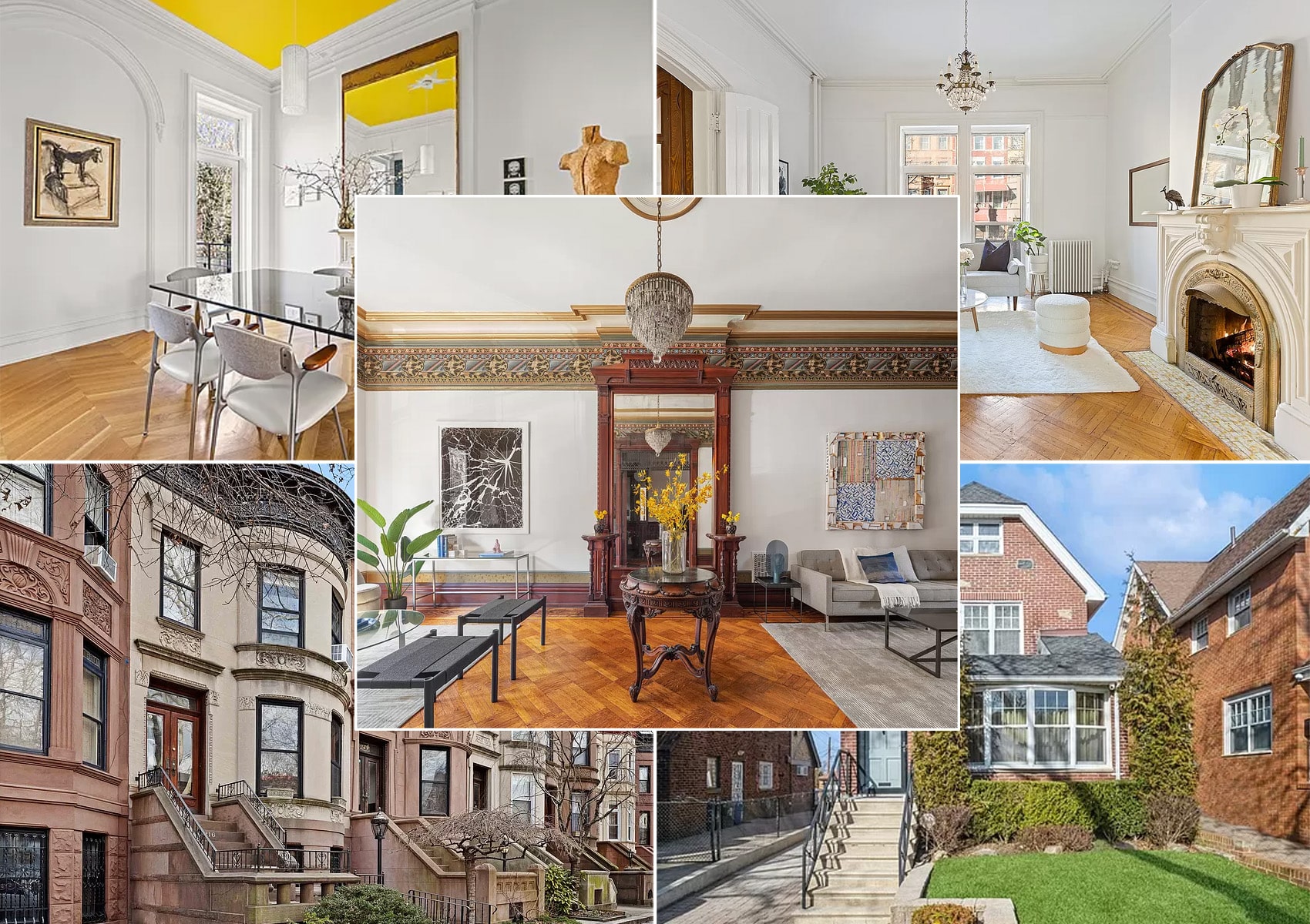 brooklyn listings - collage of brooklyn homes for sale