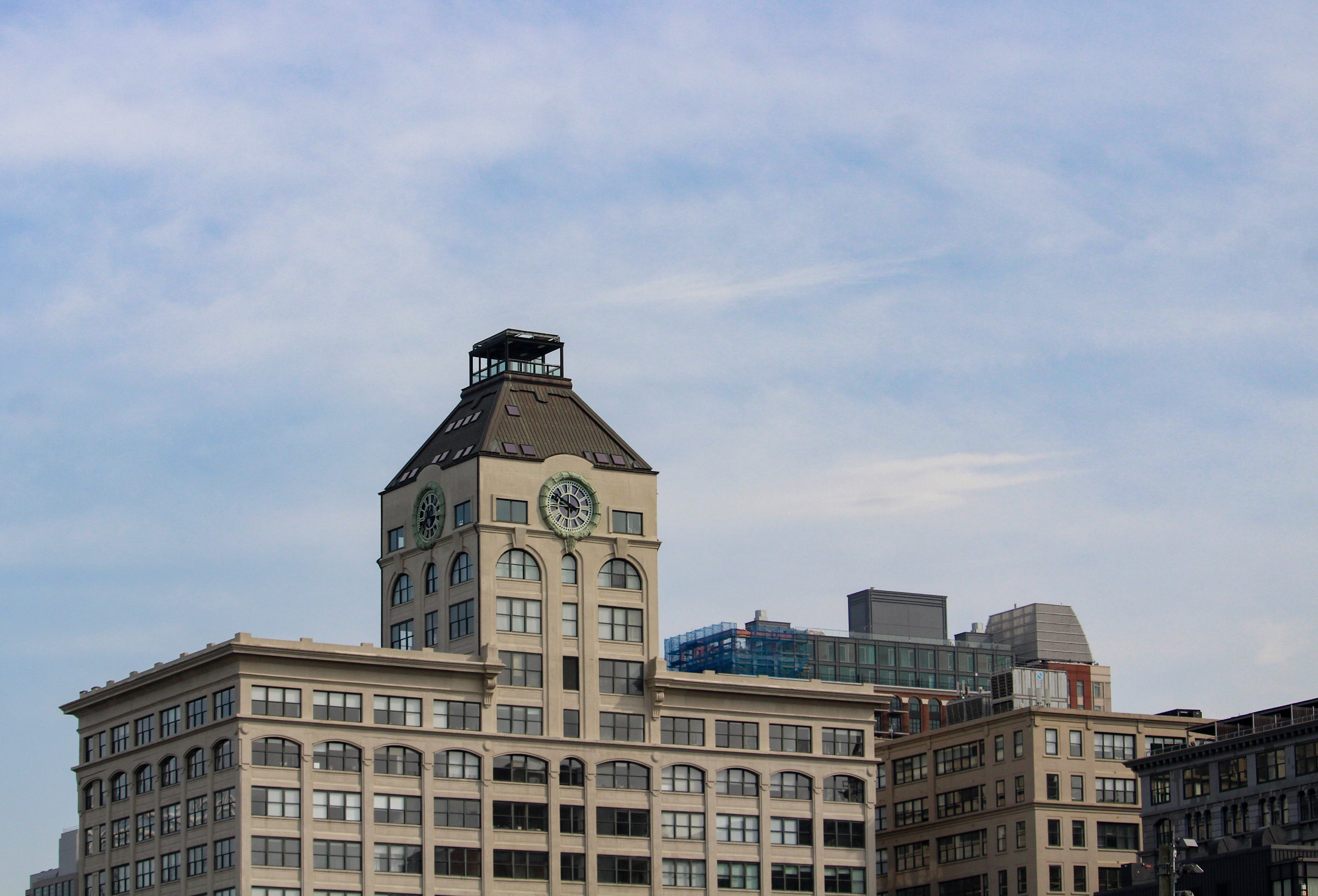 dumbo - skyline showing the clocktower building