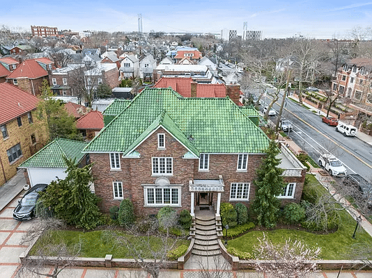 bay ridge - brick standalone with green roof tiles