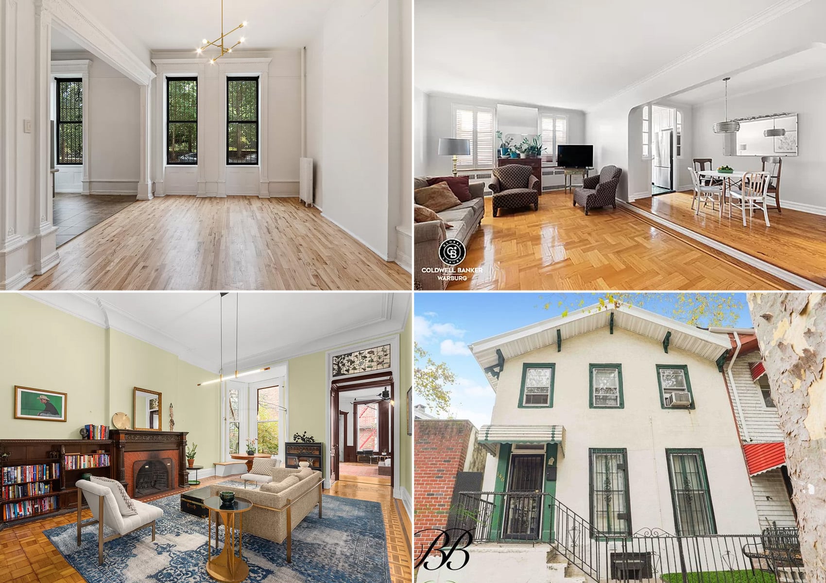 brooklyn listings - collage of brooklyn homes for sale