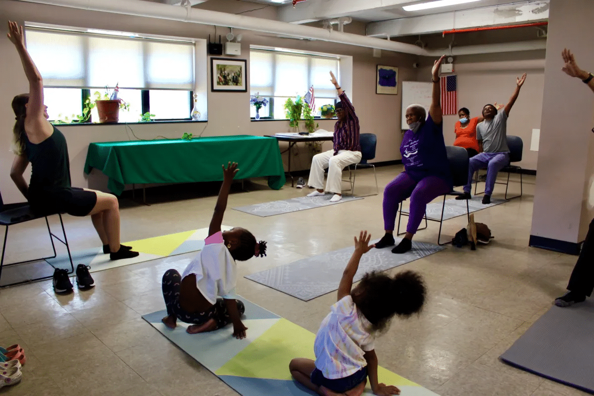 east flatbush- a yoga class for all ages