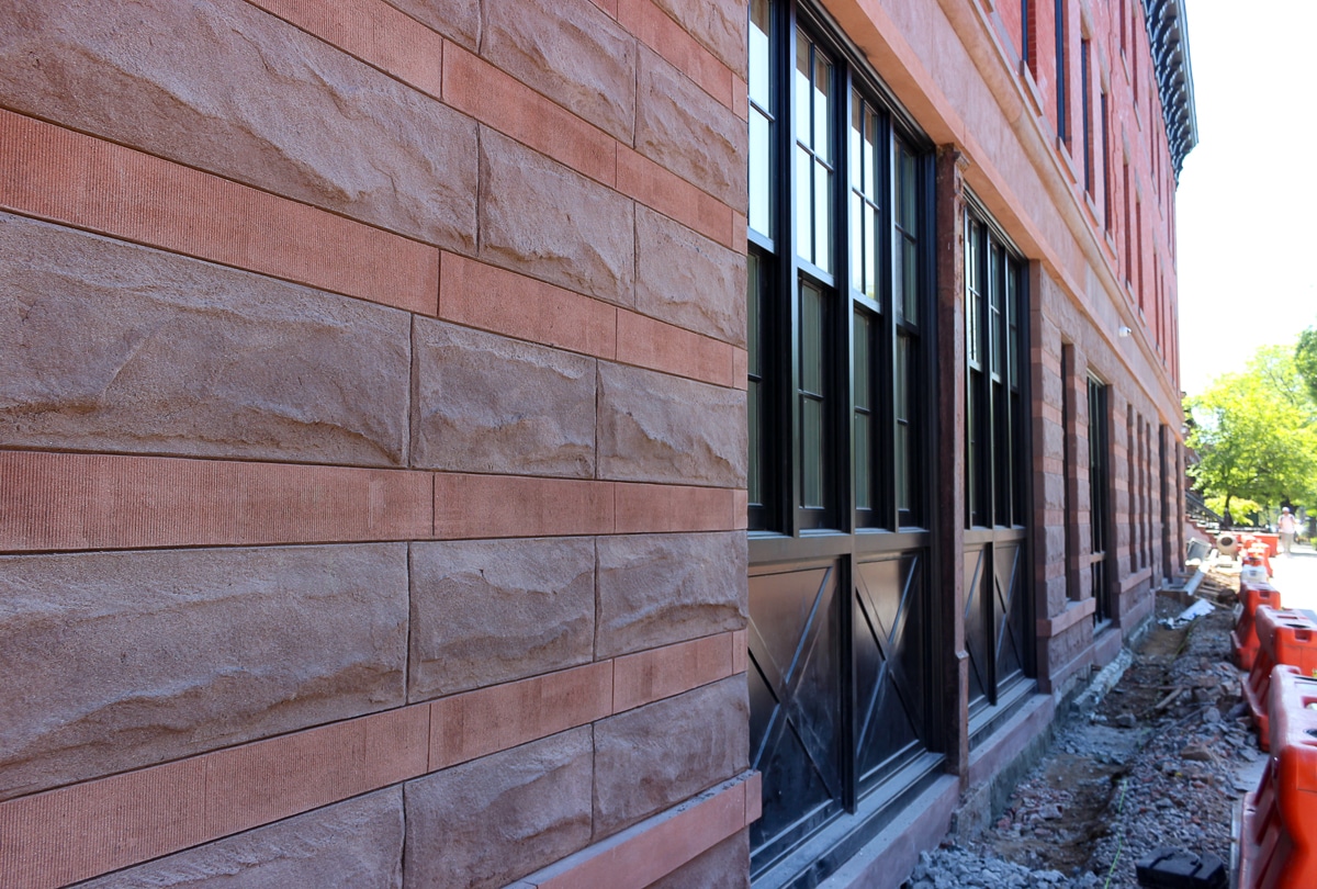 brownstone detail