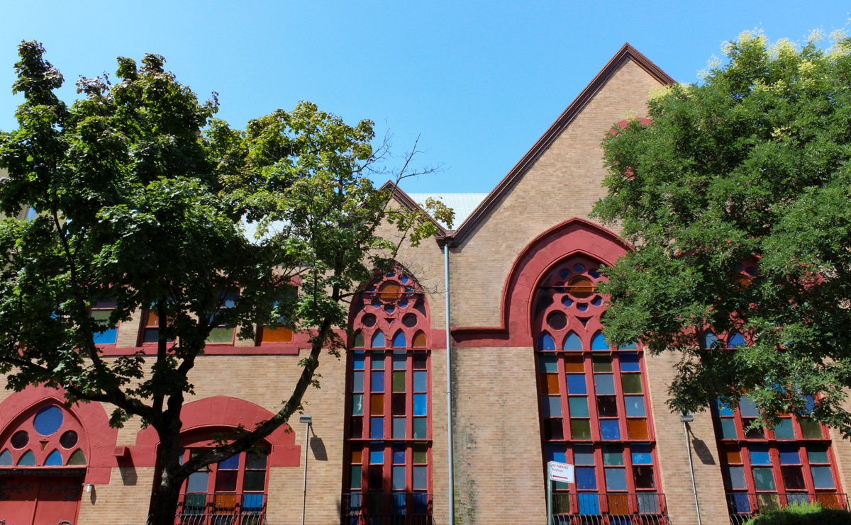brooklyn -a brick church in bed stuy