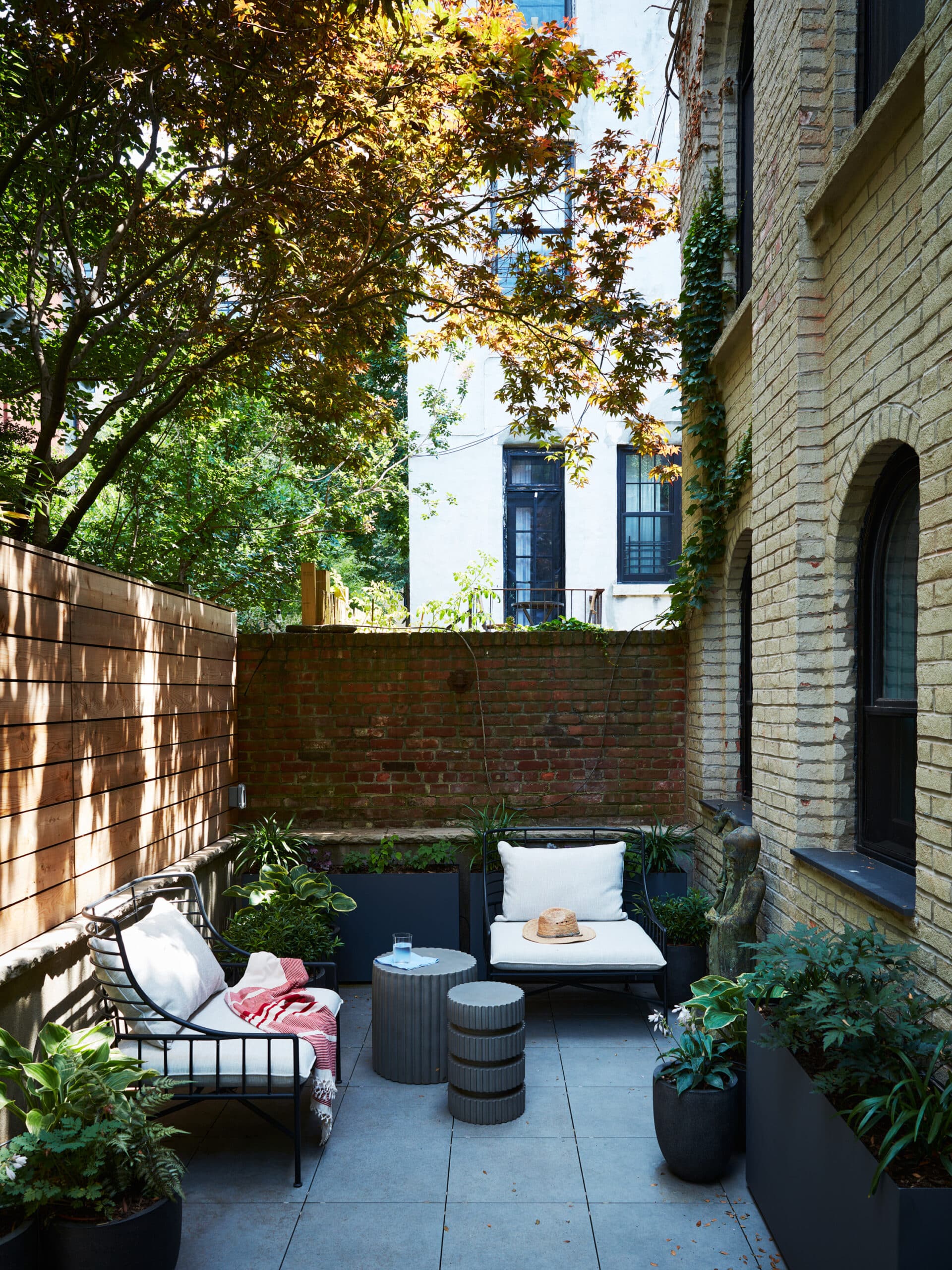 TERRACE OFF BACK WALL