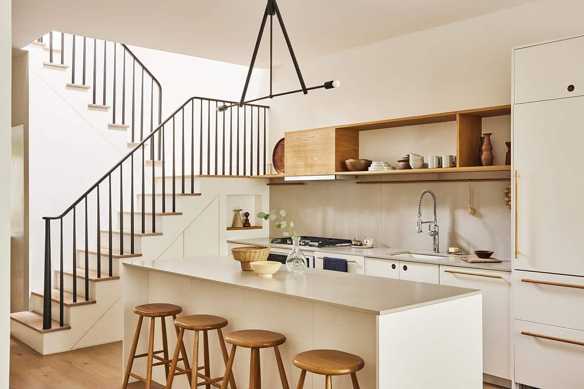 KITCHEN TOWARD STAIRCASE