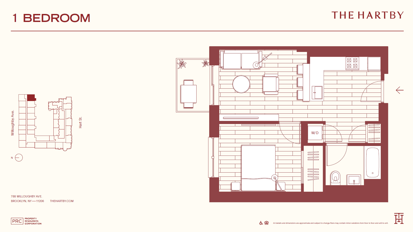 one bedroom floor plan