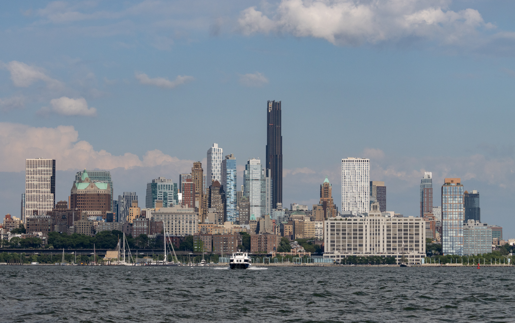 Brooklyn - downtown brooklyn skyline viewed from the water
