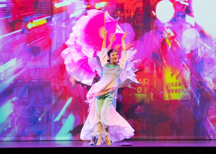 dancer on stage