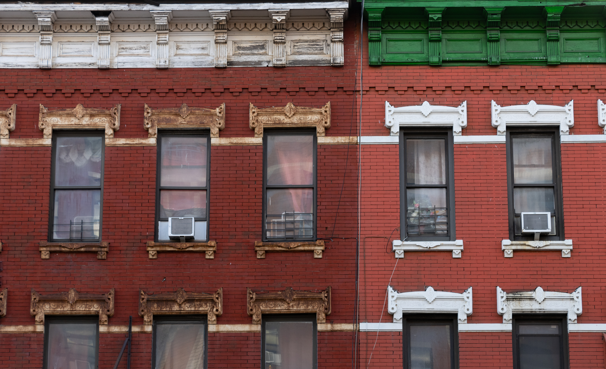 brooklyn - brick buildings on bushwick avenue