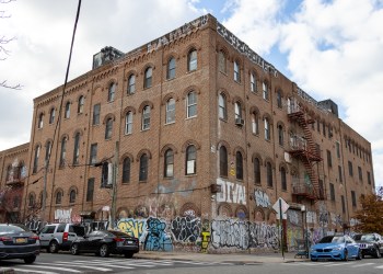 bushwick - brick former brewery building