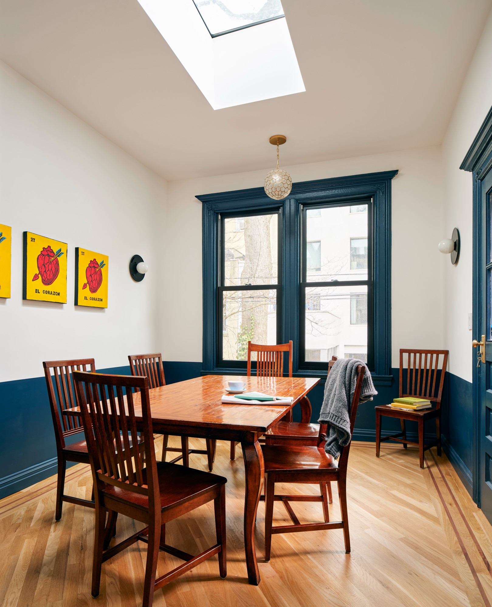 SKYLIT DINING ROOM