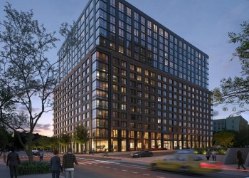 housing - rendering of a multi-story building