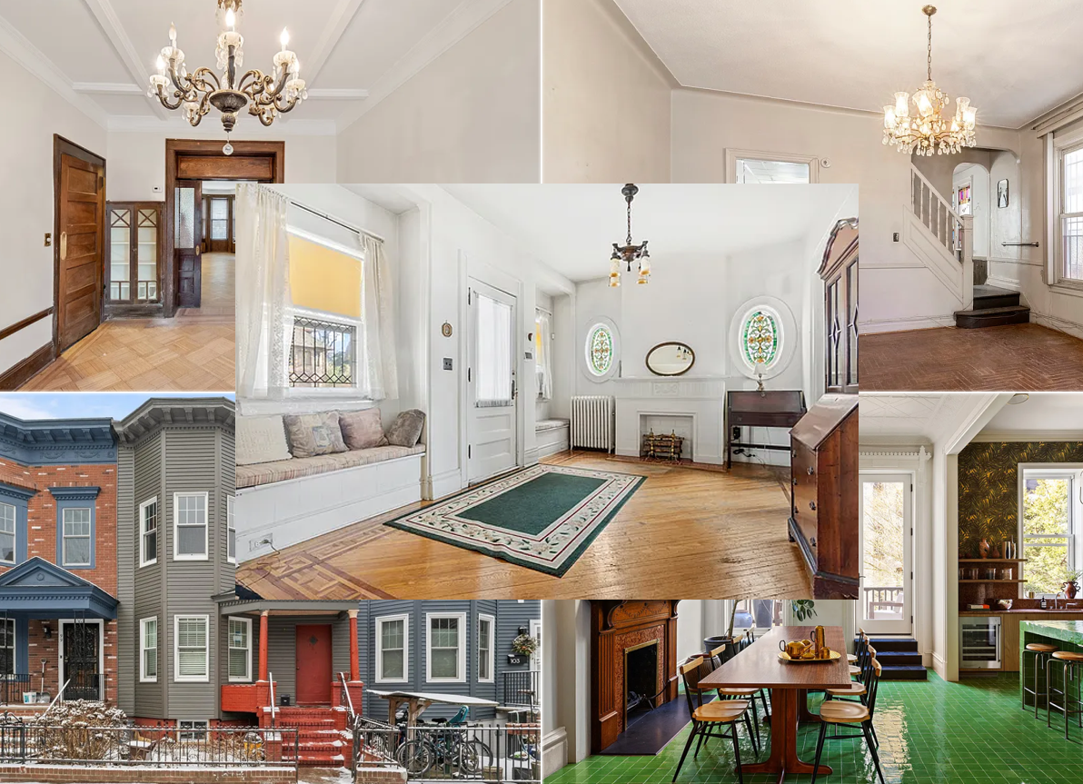 brooklyn listings - collage of brooklyn homes for sale