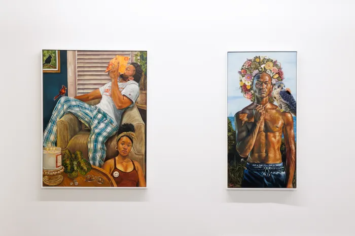 Artist Kaylyn Webster’s work is shown as part of the Tanya Weddemire Gallery’s ‘I GOT A STORY TO TELL.’
