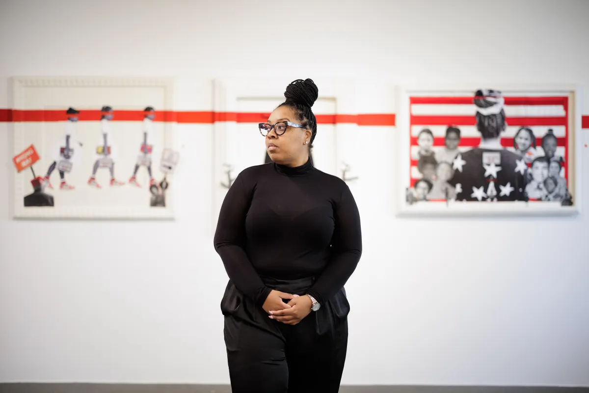Tatianna Mack, art liaison for the Tanya Weddemire Gallery, debuts her first curated exhibition, ‘I GOT A STORY TO TELL,’ on view at the gallery through March 8.