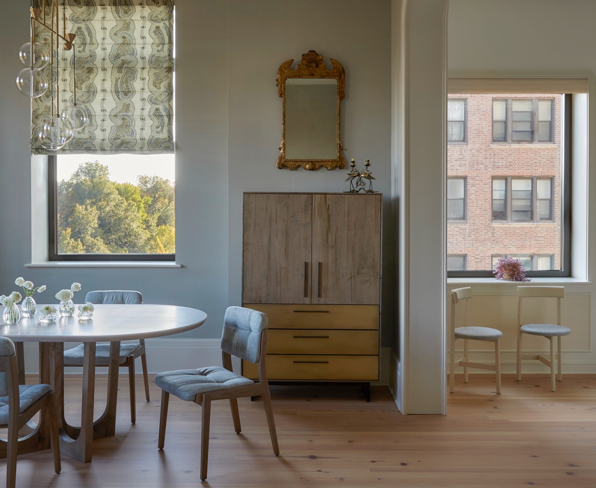 DINING AREA TWO WINDOWS