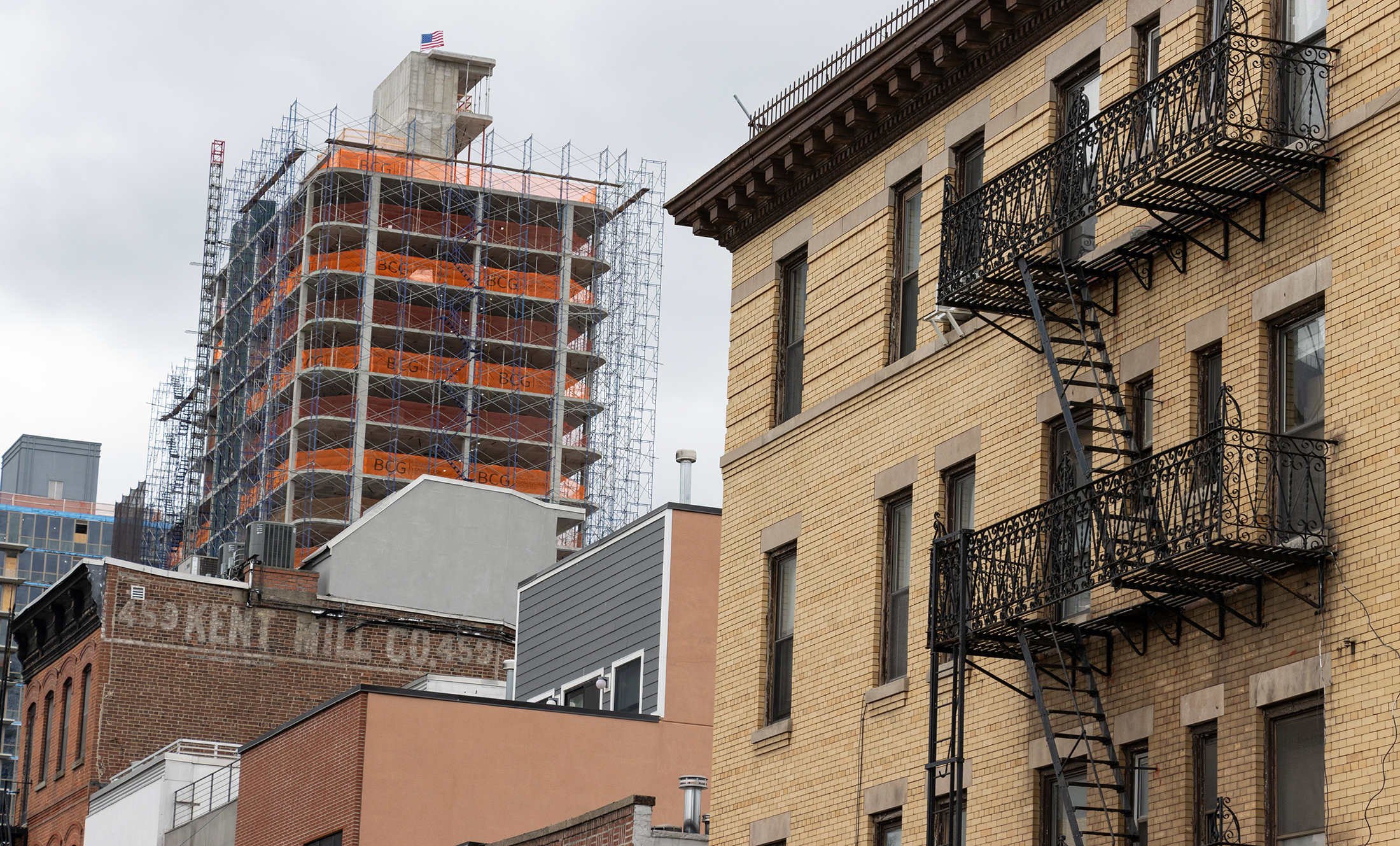 gowanus - old and new construction in gowanus
